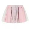 Alexander Wang Light Pink Panelled Shorts In Light Pink