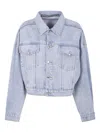 Alexander Wang Clip Trucker Jacket Clothing