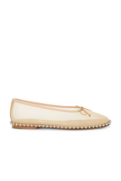 Alexander Wang Flat Ballet Shoes In Nude