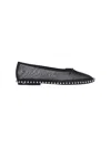 Alexander Wang Lina Studded Mesh Ballet Flats