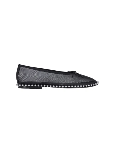 ALEXANDER WANG BALLET FLATS WITH PEARLS "LINA"