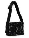 Alexander Wang Logo Detailed Shoulder Bag In Black