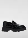 Alexander Wang Carter Logo Leather Loafer In Black