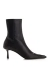 Alexander Wang 'viola 65' Ankle Boots In Black