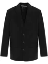 Alexander Wang Oversized Blazer With Logo In Black