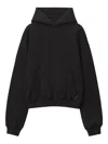 Alexander Wang Logo-detail Hoodie In Black