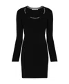Alexander Wang Synthetic Fibers Dress In Black