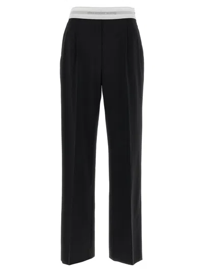 ALEXANDER WANG ALEXANDER WANG LOGO ELASTIC PANTS