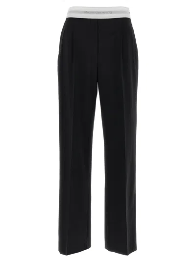 Alexander Wang Logo Elastic Pants