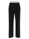 Alexander Wang Nameplate V Denim Jean