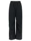 Alexander Wang Comfortable Pants With Logo And Pockets In Black