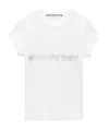 Alexander Wang Logo-embellished Crewneck T-shirt In White