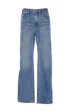 Alexander Wang Pre-styled Boxer Wide-leg Jeans In Vintage Light Indigo