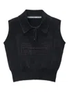 Alexander Wang Polo Style Sleeveless Top
