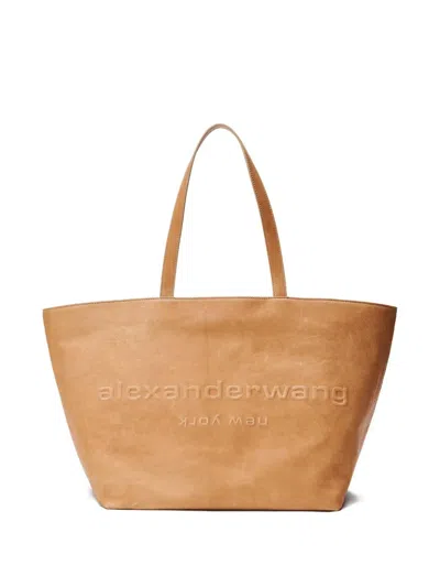 ALEXANDER WANG ALEXANDER WANG LOGO-EMBOSSED TOTE BAG