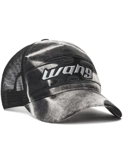 Alexander Wang Logo-embroidered Baseball Cap In Schwarz