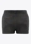 Alexander Wang Essential Terry Shorts With Logo