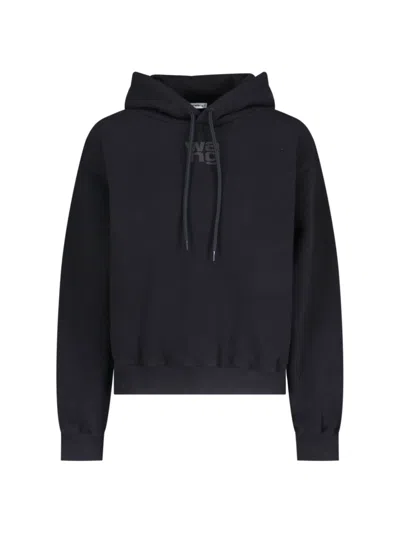 ALEXANDER WANG LOGO HOODIE