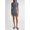 Alexander Wang Mini Dress In Graphite In Gray