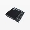 Alexander Wang Logo Jacquard Scarf In Wool Cashmere In Multi