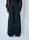 Alexander Wang Women Logo Motif Elasticated Pants In Blue