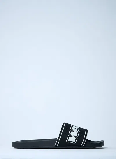 Alexander Wang Logo Motif Slides