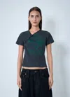 Alexander Wang Women Logo Motif T-shirt In Black