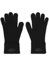 ALEXANDER WANG LOGO-PATCH GLOVES