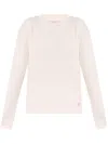 Alexander Wang Logo-patch Sweatshirt In Pink