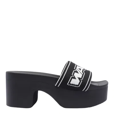 Alexander Wang Chinelas - Negro In Black