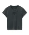 Alexander Wang Logo-print Cotton T-shirt In Black