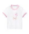 Alexander Wang Logo-print Cotton T-shirt In White