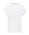 Alexander Wang Logo-print Cotton T-shirt In White