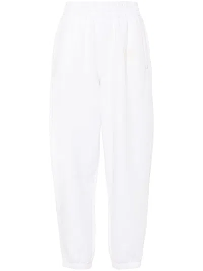 Alexander Wang Jogginghose Mit Logo-print In Weiss