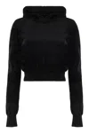Alexander Wang Sweatshirt In Black Cotton In Black