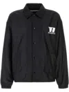 Alexander Wang Logo-print Jacket In Black