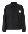 Alexander Wang Logo-print Jacket In Black