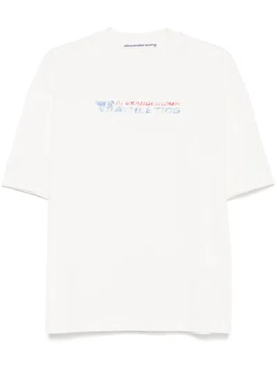 ALEXANDER WANG LOGO-PRINT T-SHIRT