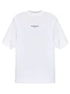 Alexander Wang T-shirt With Printed Logo In White