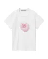 Alexander Wang Logo Short-sleeved T-shirt In White