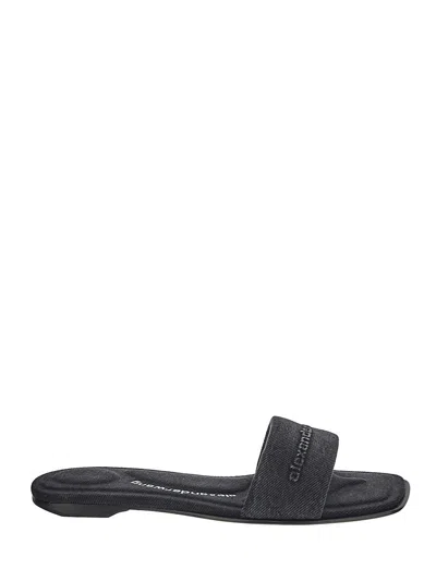 ALEXANDER WANG LOGO SLIDE