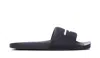 Alexander Wang Logo Slide Sandals In Multi