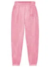 Alexander Wang Logo Sweatpant In Essential Terry Clothing In Pink