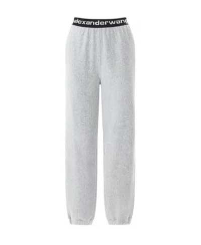 Alexander Wang Logo Sweatpants In Multi