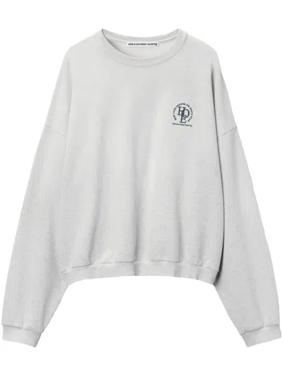 ALEXANDER WANG LOGO SWEATSHIRT