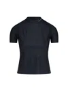 Alexander Wang Short Sleeve Rashguard Top