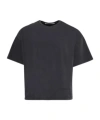Alexander Wang Logo T-shirt In Black
