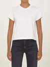 Alexander Wang White T-shirt With Logo In Multi