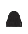 Alexander Wang Logo-tag Beanie Hat In Black