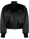 Alexander Wang Logo-tag Padded Bomber Jacket